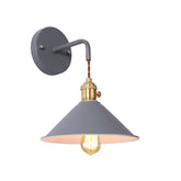 Style nordique Chambre À Coucher Plug-in Dimmable Applique Macaron Bougie Simple Européenne Creative Escalier Allée Avec Interrupteur Applique Murale  Gris (Ampoule non incluse)